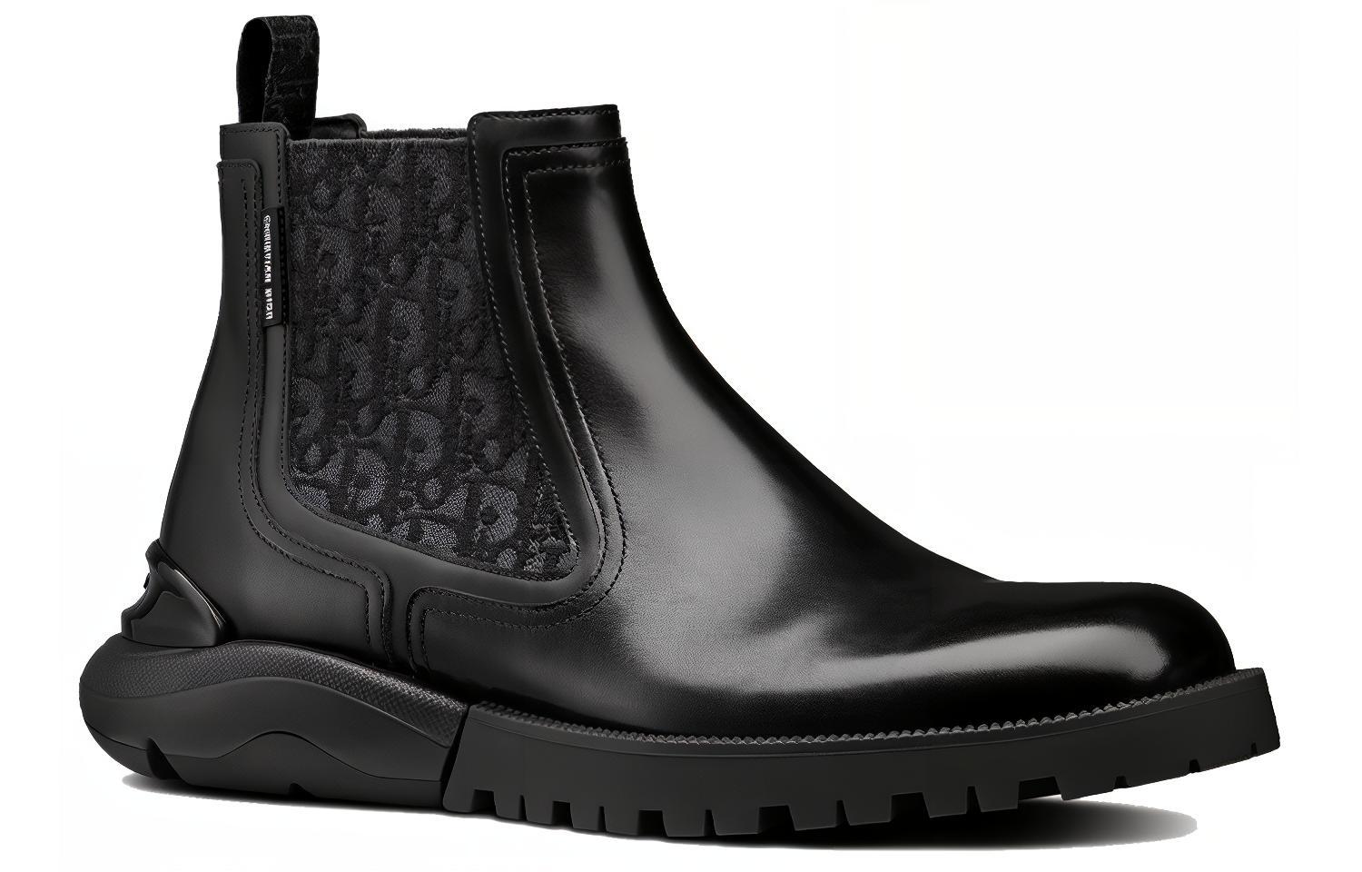 Lookbook Bottes Cheville Dior en Cuir Lisse ''Noir'' 3BO244ZGB_H969