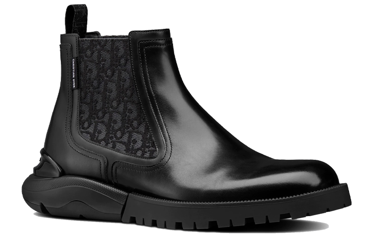 Lookbook Bota Tobillera Dior de Piel Lisa 'Negra' 3BO244ZGB_H969