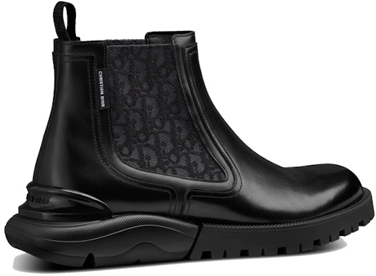 Dior Boot Kulit Anak Sapi Hitam 3BO244ZGB_H969 Shop Dior Boot Kulit Anak Sapi Hitam 3BO244ZGB_H969