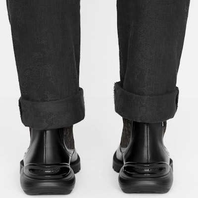 Dior Boot Kulit Anak Sapi Hitam 3BO244ZGB_H969 Sizing Dior Boot Kulit Anak Sapi Hitam 3BO244ZGB_H969