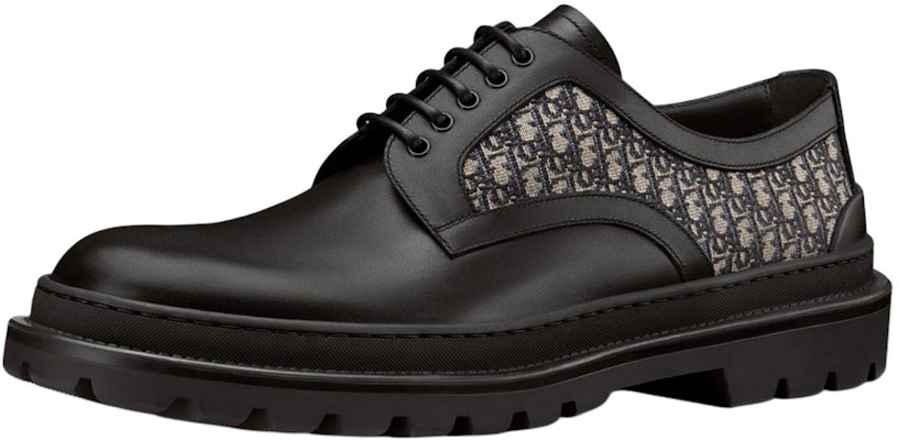 迪奥 深黑色光滑小牛皮运动鞋 3DE319ZKD_H961 Order 迪奥 深黑色光滑小牛皮运动鞋 3DE319ZKD_H961