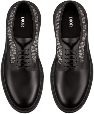 迪奥 深黑色光滑小牛皮运动鞋 3DE319ZKD_H961 Shop 迪奥 深黑色光滑小牛皮运动鞋 3DE319ZKD_H961