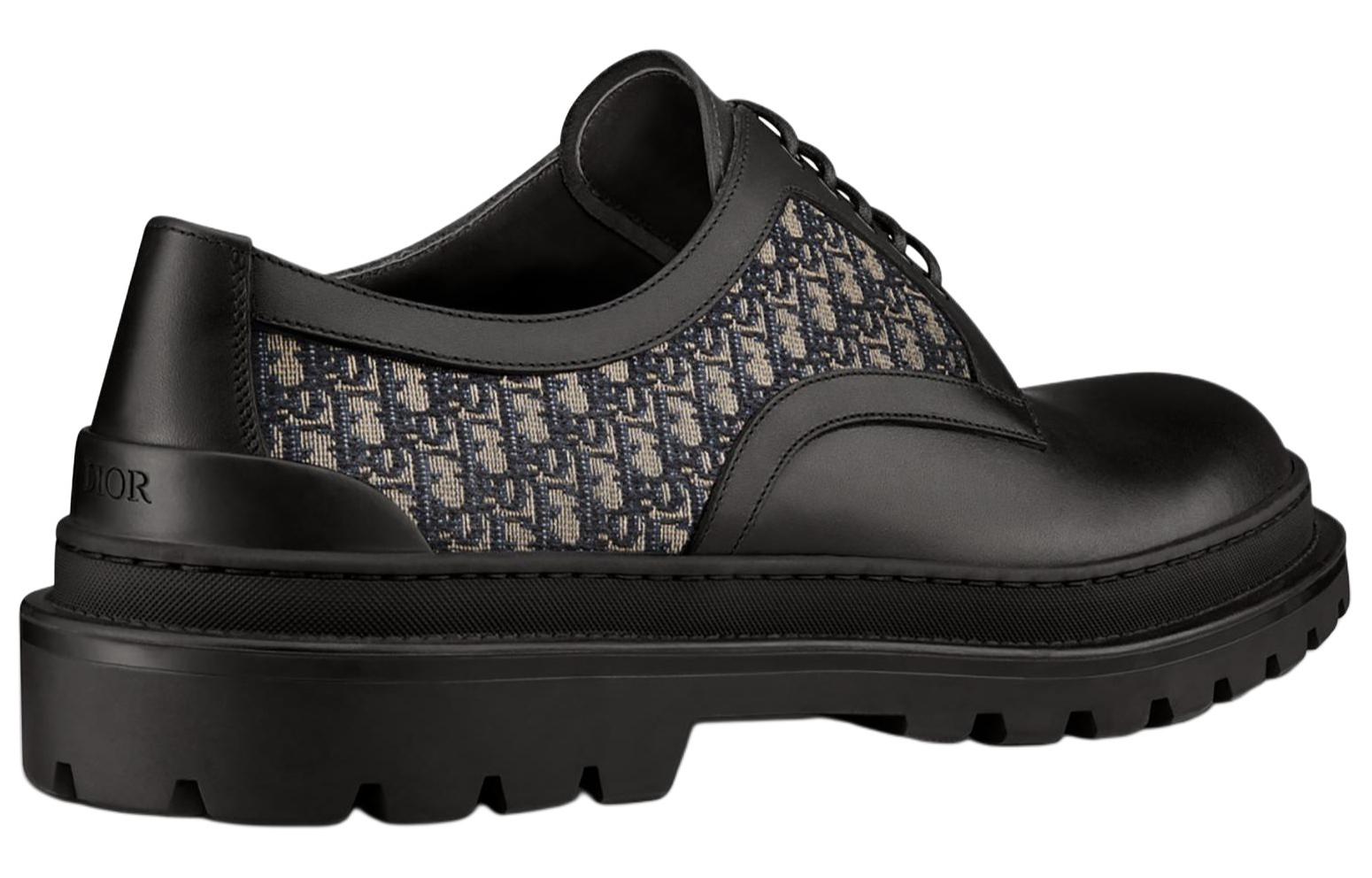 Purchase 迪奥 深黑色光滑小牛皮运动鞋 3DE319ZKD_H961