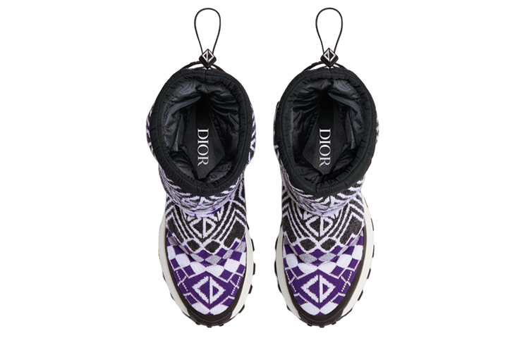 Shop Dior Snow ''Paars Grijs Wit'' 3BO297ZTI_H865