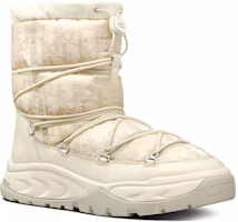 Shop DIOR 迪奧 Snow小牛皮保暖防滑雪地靴 灰白色