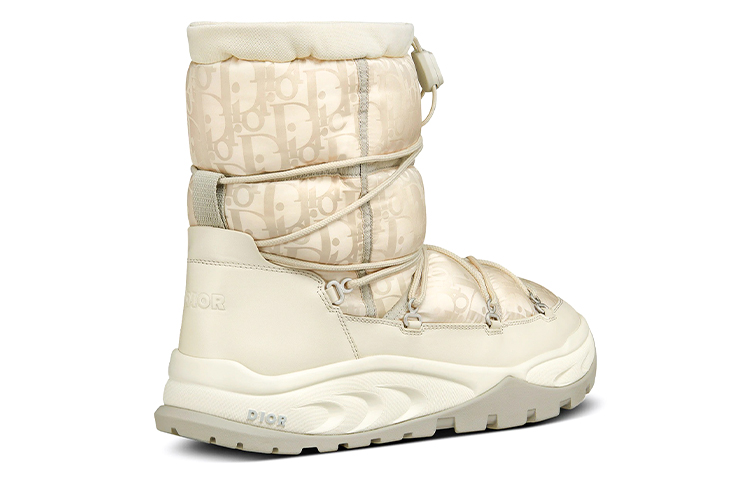 Purchase DIOR 迪奧 Snow小牛皮保暖防滑雪地靴 灰白色