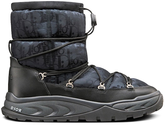 Dior Snow Ankle Boots 'Kulit Anak Lembu Hitam' 3BO267ZLP_H969 Order Dior Snow Ankle Boots 'Kulit Anak Lembu Hitam' 3BO267ZLP_H969