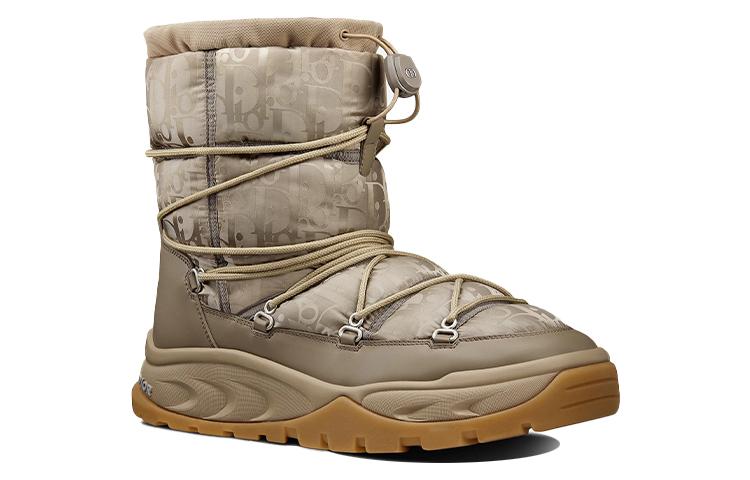 Lookbook 디올 오블리크 스노우 부츠 - 베이지 (Dior Oblique 스노우 부츠 - 베이지) 3BO267ZLP-H161