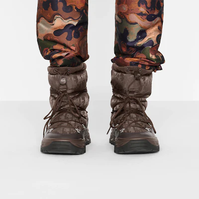 Dior Snow Calfskin ''Botte Neige Style Polyvalent Outdoor Marron'' 3BO267ZLP_H769 Details for Dior Snow Calfskin ''Botte Neige Style Polyvalent Outdoor Marron'' 3BO267ZLP_H769