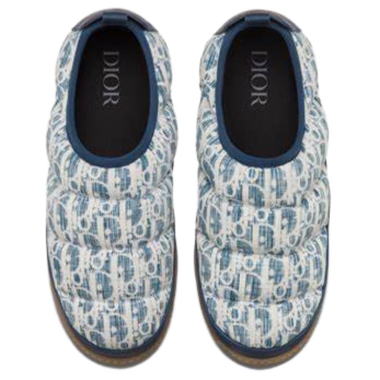Lookbook Dior Snow Slipper 'Quilted Dior Oblique - Biru' 3SA089ZLA-H560