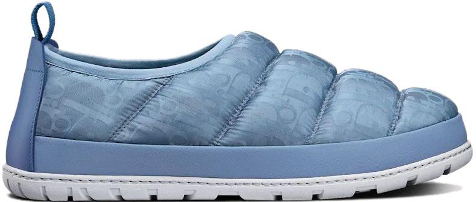 Dior Snow Slipper 'Quilted Dior Oblique - Slate Blue' 3SA089ZHN_H500 Order Dior Snow Slipper 'Quilted Dior Oblique - Slate Blue' 3SA089ZHN_H500