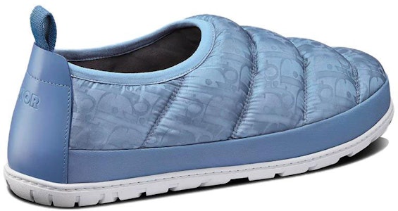 디올 스노우 슬리퍼 '퀼팅 디올 오블리크 - 슬레이트 블루' 3SA089ZHN_H500 Shop 디올 스노우 슬리퍼 '퀼팅 디올 오블리크 - 슬레이트 블루' 3SA089ZHN_H500