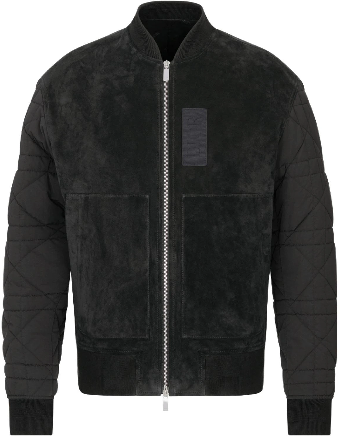 dior-solid-color-baseball-collar-zip-up-casual-jacket-343-l419-a0714-c900