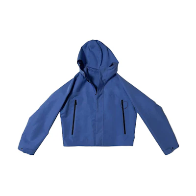 DIOR Solid Color Hooded Jacket Blue 023C261B4855-C821