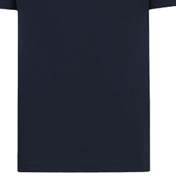 Sizing DIOR Kaus Polo Lengan Pendek Katun Padat Warna Biru Laut 013J800A0373-C585