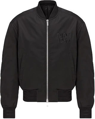Chaqueta DIOR con Cremallera y Logo Bordado Sólido 143C432F4533-C989 Buy Chaqueta DIOR con Cremallera y Logo Bordado Sólido 143C432F4533-C989