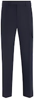DIOR Solid Pleated Straight-Leg Casual Pants Deep Navy Blue. 213C154A5464-C540 DIOR Solid Pleated Straight-Leg Casual Pants Deep Navy Blue. 213C154A5464-C540