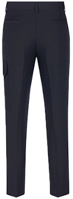 DIOR Seluar Kasual Pleated Straight-Leg Biru Navy Gelap. 213C154A5464-C540 Lookbook DIOR Seluar Kasual Pleated Straight-Leg Biru Navy Gelap. 213C154A5464-C540