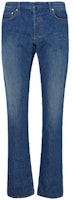 DIOR Solid Stretch Cotton Casual Jeans - Blue 863DS13K0573-530 DIOR Solid Stretch Cotton Casual Jeans - Blue 863DS13K0573-530