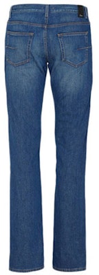 DIOR Solid Stretch Cotton Casual Jeans - Blue 863DS13K0573-530 Lookbook DIOR Solid Stretch Cotton Casual Jeans - Blue 863DS13K0573-530