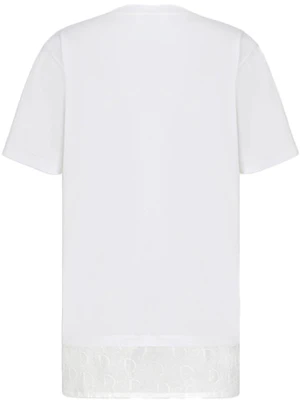 DIOR ホワイト クルーネック 半袖 Tシャツ 113J632A0677-C080 Lookbook DIOR ホワイト クルーネック 半袖 Tシャツ 113J632A0677-C080