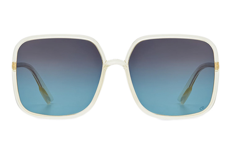 Dior Sostellaire 1 Square Metal Sunglasses for Men Grey Blue Gradient SOSTELLAIRE1-40G1I 圖 3