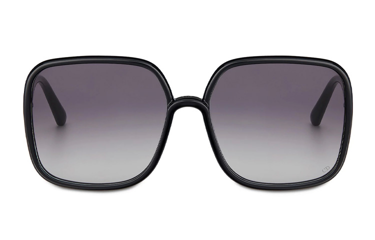 Lookbook DIOR SOSTELLAIRE S1U 方形宽边男女通用太阳镜 黑色 DIORSOSTELLAIRE S1U-10B1