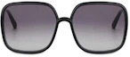 Lookbook DIOR SOSTELLAIRE S1U 方形宽边男女通用太阳镜 黑色 DIORSOSTELLAIRE S1U-10B1