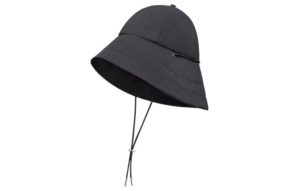 Order DIOR Topi Nelayan Hitam Sou''wester Drawstring Polyester Pria. 343C906A5966-C900