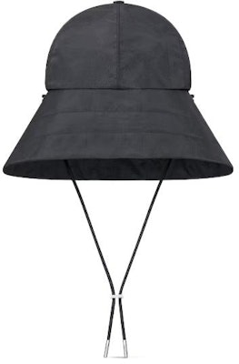 DIOR Sou'wester Drawstring Polyester Black Fisherman Hat for Men. 343C906A5966-C900 Lookbook DIOR Sou'wester Drawstring Polyester Black Fisherman Hat for Men. 343C906A5966-C900