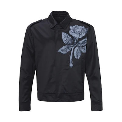 DIOR SS21 Black Floral Print Casual Jacket 013C413B-4718-988