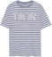 Buy Camiseta de Tela DIOR SS21 Azul con Logo a Rayas. 183M647AT234-C570