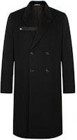 DIOR SS21 Classic Badge Button Double-Breasted Mid-Length Coat Black Men 013C302A3225-C900 DIOR SS21 Classic Badge Button Double-Breasted Mid-Length Coat Black Men 013C302A3225-C900