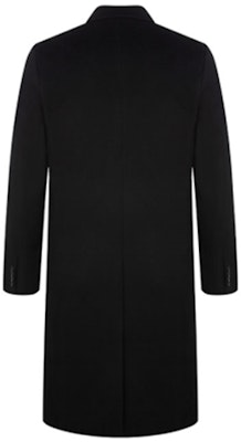 DIOR SS21 Classic Badge Button Double-Breasted Mid-Length Coat Black Men 013C302A3225-C900 Lookbook DIOR SS21 Classic Badge Button Double-Breasted Mid-Length Coat Black Men 013C302A3225-C900