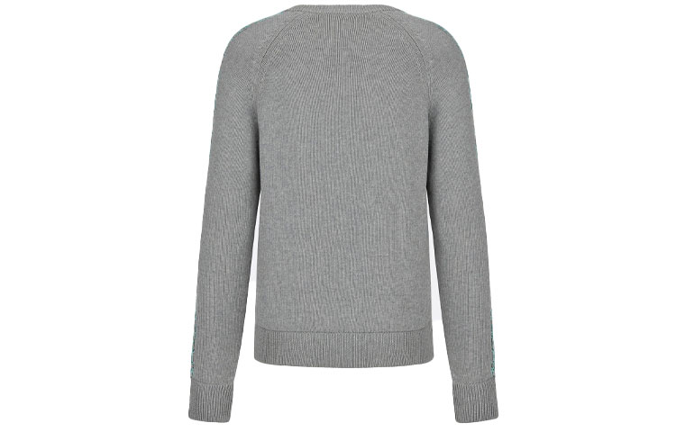 DIOR SS21 Grey Crewneck Knit Long Sleeve Sweater. 113M638AT187-C885 圖 3