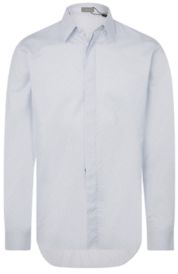 DIOR SS21 Baju Kemeja Lengan Panjang Kapas Biru Muda 013C501A4743-C580 Order DIOR SS21 Baju Kemeja Lengan Panjang Kapas Biru Muda 013C501A4743-C580