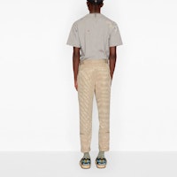 Dior SS21 Baju T Kelabu Logo Besar 183J686A0554-C889 Details for Dior SS21 Baju T Kelabu Logo Besar 183J686A0554-C889