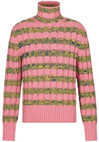 DIOR SS21 寬鬆高領毛衣 粉色 183M623AT246-C485 Order DIOR SS21 寬鬆高領毛衣 粉色 183M623AT246-C485