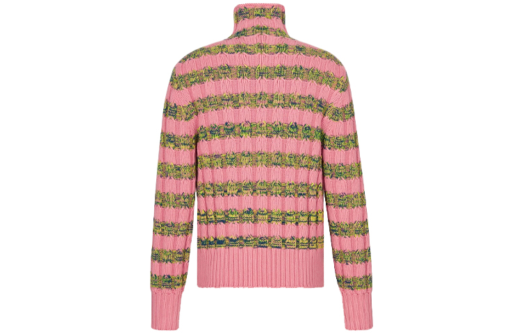 Lookbook ディオール SS21 オーバーサイズ タートルネック セーター ピンク 183M623AT246-C485