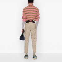 DIOR SS21 寬鬆高領毛衣 粉色 183M623AT246-C485 Shop DIOR SS21 寬鬆高領毛衣 粉色 183M623AT246-C485