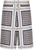 DIOR SS21 Printed Loose Shorts Multicolor. 013C121A5095-C581 DIOR SS21 Printed Loose Shorts Multicolor. 013C121A5095-C581