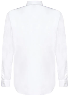 DIOR SS21 ホワイトコットンシャツ フロント刺繍ロゴ付き. 183C532A1581-080 Lookbook DIOR SS21 ホワイトコットンシャツ フロント刺繍ロゴ付き. 183C532A1581-080