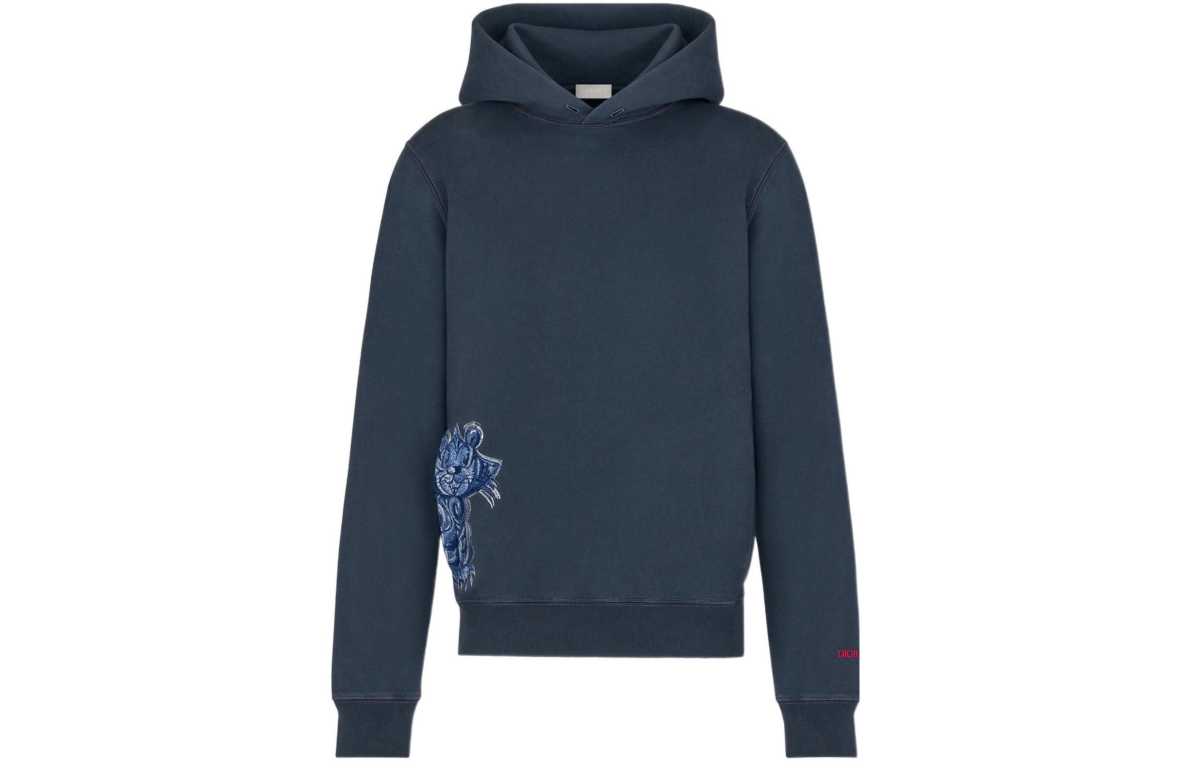 DIOR SS22  Animal Print Crewneck Sweatshirt 213J644A0531-C585