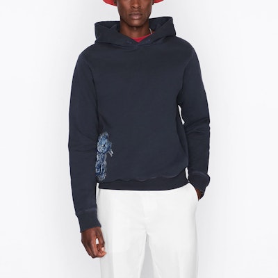 DIOR SS22 動物印花圓領衛衣 213J644A0531-C585 Shop DIOR SS22 動物印花圓領衛衣 213J644A0531-C585