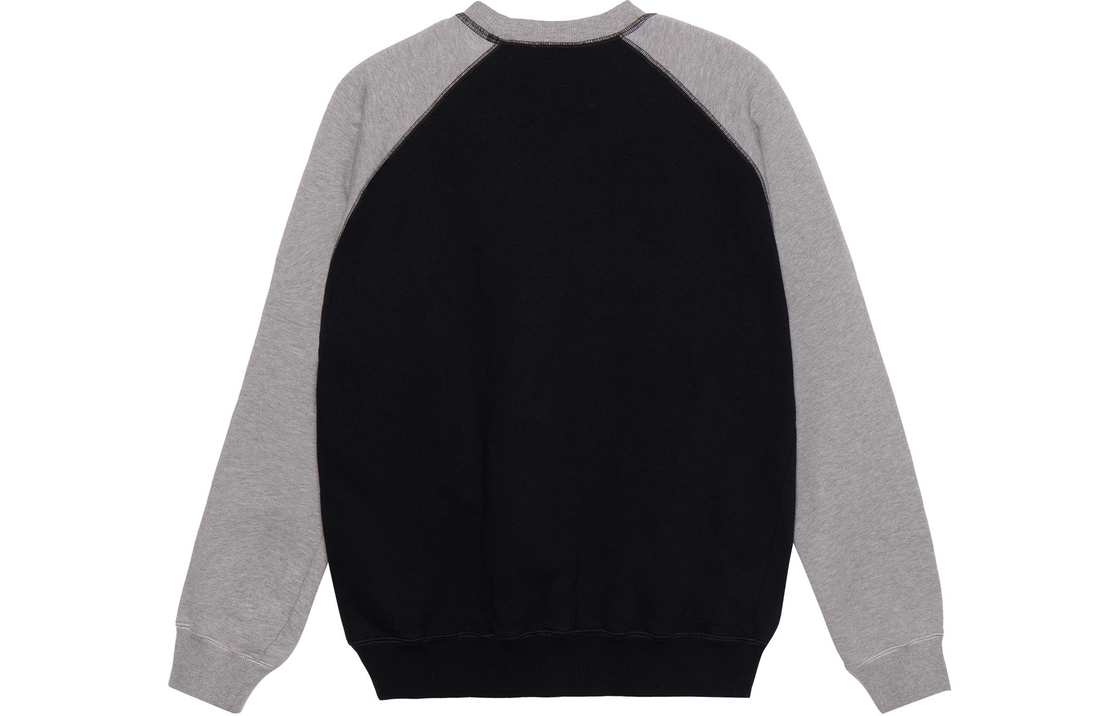 Lookbook DIOR SS22  Black Color-Block Logo Print Long Sleeve Sweatshirt 213J681A0531-C988