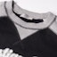 Sizing DIOR SS22 Black Color-Block Logo Print Long Sleeve Sweatshirt 213J681A0531-C988