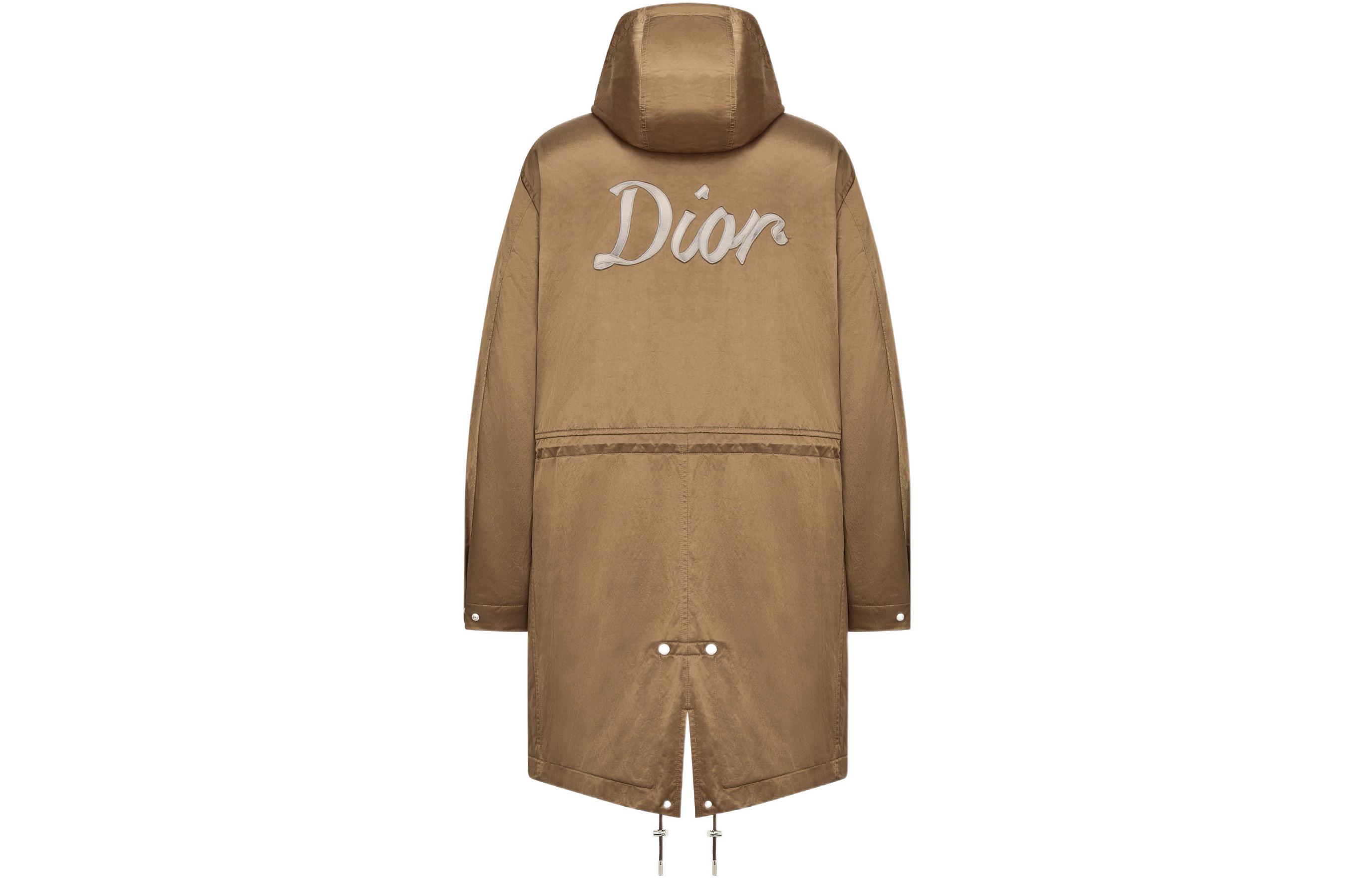 DIOR SS22  Brown Hooded Jacket with Back Logo Print. 033C313H5563-C780 圖 3