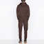 Details for DIOR SS22 Brown Solid Knit Straight-Leg Joggers Elastic Waist. 113M120AT225-C180