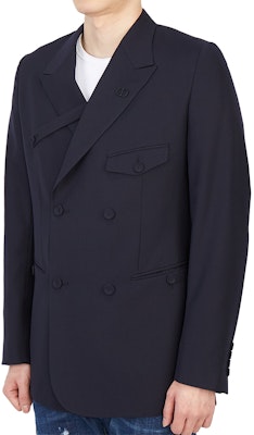 DIOR SS22 雙排扣西裝外套 海軍藍 113C282A5464-C540 Details for DIOR SS22 雙排扣西裝外套 海軍藍 113C282A5464-C540