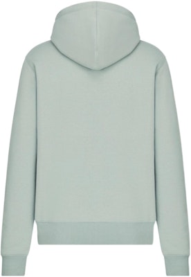 DIOR SS22 Green Pullover Sweatshirt with Logo Embroidery. 113J698A0531-C670 Lookbook DIOR SS22 Green Pullover Sweatshirt with Logo Embroidery. 113J698A0531-C670